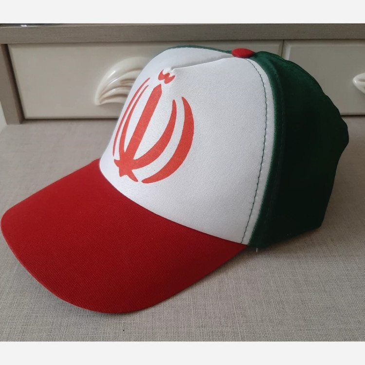 کلاه لبه دار طرح پرچم ایران(50عددی)